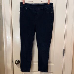 Chico's Midnight Blue Cropped Jeans